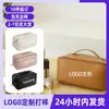 Bolsa Cosmética Personalizada con Logo, Bolsa Portátil tipo Concha para Viaje, Neceser de Gran Capacidad, Bolso de Mano de Piel Sintética