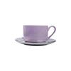 Caneca de Café e Pires de Cerâmica com Espelho Colorido Macaron Estilo Normcore Coleção Especial Comemorativa de Jingdezhen Presente para Outros