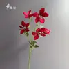 5 Flores Artificiales Tipo Lirio Bauhinia para Decoración de Salón de Bodas, Flores de Seda para Arreglo en Jarrón Alto, Flores Falsas Decorativas