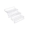 Vitrina de Cortina de Viento por Niveles, Estante Exhibidor de Alimentos Fríos Frescos, Base Transparente para Frutas, Accesorios para Frutas y Verduras Frescas de Supermercado, Base de Aire Frío