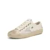 Zapatos Blancos de Suela Gruesa para Mujer 2026 Primavera y Verano Nuevo Estilo Zapatos Estilo Universitario Deportivos Casuales Tenis Zapatos de Lona Zapatos para Mujer Talla Grande