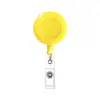 Promoção Quente da Amazon Clipe de Cinto de Cor Comum ABS Fivela de Puxar Fácil Chaveiro Telescópico Fivela de Peito Fivela de Identificação Puxar Fácil