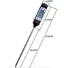 Termómetro para alimentos de barbacoa TP101 sonda de acero inoxidable barbacoa cocina temperatura del aceite termómetro de horneado