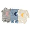 Mameluco para Bebé, Mameluco de Manga Larga de Otoño de Nuevo Estilo, Ropa para el Hogar para Recién Nacido de Primavera y Otoño, Ropa para Exterior, Ropa para Gatear