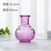 Jarrón Vintage Estilo Europeo para Arreglos Florales Botella de Vidrio Hidropónico Grabado Adornos para Mesa de Centro Decoración del Hogar Adornos para Sala de Estar