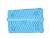 PVC Light Blue Plain Esponja de Espuma Banheira Antiderrapante Travesseiro com 8 Ventosas Espuma Banheiro Travesseiro de Banho