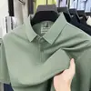 Nuevas camisetas tipo polo para hombre al por mayor, nueva ropa casual de negocios de verano para hombre, camisetas de manga corta de color liso con cuello camisero