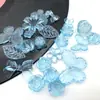 Acrílico Hielo Transparente Camelia Mariposa Hecho a Mano Rosa Corbata Decoración Accesorios DIY Haciendo Pulsera Collar Hecho a Mano