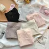 Renda de Luxo Leve Cintura Alta Sem Costura Micro-Pressão Levanta Bumbum Roupa Íntima Feminina Sexy Francesa Antibacteriana Leve Respirável Tanga Triângulo Feminina
