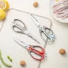 Tijeras Multifuncionales para Refrigerador Doméstico de Cocina Especiales Fuertes para Huesos Tijeras de Cocina Acero Inoxidable Fuertes Tijeras para Huesos de Pollo