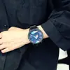 Reloj distintivo estilo coreano Harajuku para estudiantes mujeres Estilo coreano Simple Moderno Retro Cielo Estrellado Casual Hombres bigbang