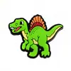 Dinossauro Verde PVC Patch Macio Capa de Celular Decoração Boneca Acessórios Planos Acessórios para Joias DIY Atacado