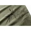 Nova Camiseta de Camurça Manga Curta Estilo Chinês para Homens, Verão Bambu Flor Queimada Meia Manga, Estilo Chinês Solta Tamanho Grande Manga de Quarto
