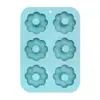 Molde de Silicona para Donas DIY Pudín Repostería Utensilios de Cocina para Hornear Resistente a Altas Temperaturas Molde para Pastel con Forma de Calabaza Postre