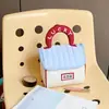 Linda Bolsa de Maquillaje con Forma de Casa, Bolsa de Tocador de Cabina de Gran Capacidad, Bolsa de Almacenamiento Portátil de Mano, Neceser de Almacenamiento Suave y Adorable para Niñas