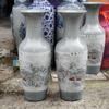Jarrón de cerámica al por mayor, antiguo, con grietas y esmalte de nieve, 90 cm, de porcelana, para abrir botellas, regalo de boda, arreglos florales, adornos