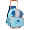 Mochila Infantil Clio Pets para Cachorro Pequeno com Rodinhas 32,5cm (P)