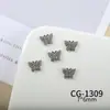 Joias para Nail Art da Nova Série Borboleta, Zircônia Brilhante de Luxo Acessível Borboleta Vazada Cor White K Acessórios de Unha Usáveis