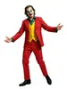 Disfraz de Halloween Cos Payaso Joker Joaquin Phoenix Disfraz Escenario Juego de Rol Traje Cosplay