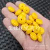 Cuentas de Moneda de Jade Rojo Sangre, Cuentas de Ábaco de Ámbar Imitación, Pulsera, Collar, Cuentas Espaciadoras, Cuentas para Joyería DIY