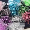 Slime cuenta plana pequeña 7*4mm cuenta plana pequeña acrílica cuenta plana pequeña material para slime DIY material para slime cuenta plana material para slime