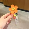 Goma para el pelo con cordón de teléfono de dopamina, Cuerda para el pelo linda estilo perezoso, Cuerda para el pelo de alta gama para niñas, Accesorio para el pelo con banda de goma de alta elasticidad