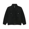 MTLCLOTHES Ropa para Hombre Otoño Nuevo Americano 90% Plumón de Pato Blanco A prueba de Frío Cuello Vertical Workwear Chaqueta Acolchada de Algodón Abrigo Tendencia