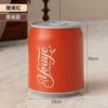 Cubo de Basura con Ruedas para Bolsas de Adsorción de Latas de Coca-Cola, Cubo Doméstico Extraíble Tipo Prensa para Papelera de Habitación, Sala de Estar con Tapa