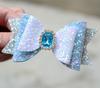2024 Nuevo Malla Estilo Coreano Doble Capa Mariposa Grande Horquilla para el Cabello de Niñas Princesa Parte Trasera de la Cabeza Azul Accesorios para el Cabello de Niños