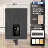 Iluminación de fotografía para transmisión en vivo en interiores de 24 pulgadas para alimentos y joyas, luz de relleno cuadrada plana, luz suave de belleza, luz de fotografía tipo foco