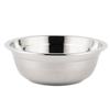 Tigela de sopa redonda doméstica engrossada 304 bacia de aço inoxidável Panela de sopa prato de legumes Disco prato de peixe prato plano Cantina Rice Bowl