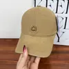 Nueva Gorra de Béisbol de Estilo Coreano para Primavera y Verano, Bordado con Patrón, Casual Retro, Moda Versátil, Estilo Callejero, Parte Superior Suave para Hombres