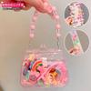 Set Portátil en Caja de Gomas para el Cabello y Pinzas para el Cabello para Niños, Accesorios para el Cabello, Pasadores, Caja de Regalo al por Mayor para Bebés, Nuevo Modelo 2024