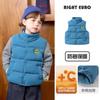 Chaleco de Algodón con Dibujos Estilo Europeo para Niños Otoño e Invierno 2026 Nueva Ropa Infantil Top Cálido de Invierno para Niños Pequeños