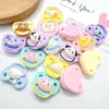 Accesorios de Resina para Manualidades de Dibujos Animados Chupete Animal Pegamento de Crema Pasador Hecho a Mano Funda para Teléfono Móvil Equipaje Hebilla de Zapato Accesorios