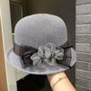 Sombrero de Sol para Mujer Protección Solar 2025 Nueva Moda de Verano Combinable Sombrero de Sol Retro Sombrero de Copa Pequeño Sombrero de Pescador Delgado