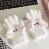 Nuevos Guantes de Invierno de Peluche para Perro para Estudiantes Mujeres con Dedos de Perro Trenzados Lindos para Mantener Calientes y Verse Bien para Ciclismo para Prevenir el Frío