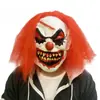 Nova Máscara de Palhaço Fantasma 2 Cosplay Máscara de Halloween Adereço de Cabeça Látex Palhaço Coringa Máscara Engraçada