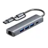 Dock de expansão USB 3.0 mais vendido internacionalmente hub splitter de 5 Gbps extensor de hub USB para computador um para cinco