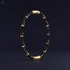 Pulseira Transfronteiriça de Aço Inoxidável de Bambu de Arranha-céu Moda de Luxo Leve Design de Nicho Exquisita Pulseira High-end