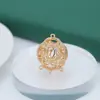 Accesorios para Pasador de Pelo Antiguo Chino DIY Accesorios para Pasador de Aleación Pabellón Hueco Accesorios para el Cabello de la Dinastía Han Fabricante de Colgantes Venta al por Mayor