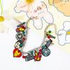 Pulsera Colgante Corazón de Energía de Iron Man Tony Stark Amor Iron Man al por Mayor de Cine y Televisión Europeo y Americano Transfronterizo