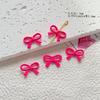 Rosa dopamina doce picante legal série Barbie cor de doce material de liga pulseira hairpin colar acessórios com contas diy