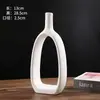 Vaso de Flores Cerâmico com Doze Signos do Zodíaco, Decoração de Sala de Estar, Decoração de Casa para Gabinete de TV, Ornamento Zodiacal Criativo Moderno