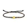 Pulsera de Oro Puro 999 con Cuentas de la Suerte, Hilo Rojo para el Año de Nacimiento, Mes Completo del Bebé, Adulto, Ceremonia de Apertura, Joyería de Oro, Regalo Casual