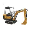 Excavadora Compacta Hidráulica sobre Orugas, Mini Excavadora para Cavar Zanjas Agrícolas, Equipo de Excavación de Tierra para Construcción