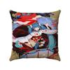 Almofada de Sofá Estilo Japonês Luxo Leve High-end Almofada de Sala de Estar Algodão e Linho Almofada de Cintura Almofada de Encosto de Cabeceira Fronha