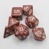 7 juegos de dados de múltiples caras set de dados Dungeons and Dragons DND dados de juego dados de grupo dados de enseñanza