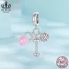 Pingente Original Aiful Fitness Três Peças Prata de Lei S925 DIY Contas Kettlebell Voleibol Haltere Acessórios de Contas Soltas