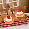 Suministro Directo Transfronterizo de Juguetes Comida en Miniatura de Resina, Pasteles de Postre Tridimensionales, Decoraciones de Cocina para Casas de Muñecas, Accesorios de Resina para Manualidades